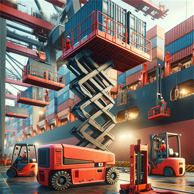 Zastosowanie platform roboczych lotniczych w polu wysyłki i portów