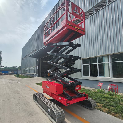 Auto Level Crawler Scissor Lift HC1018EA