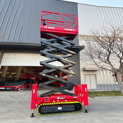 11,8 metros de 320 kg de elevador de tesoura
