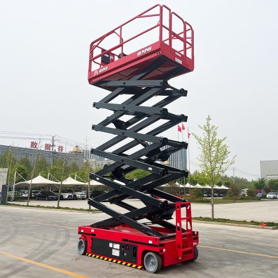 Plateforme Élévatrice Hydraulique à Ciseaux 14,1m 320KG