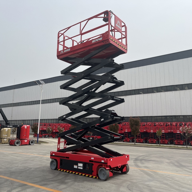 Plataforma Elevatória Hidráulica Tesoura 14,1m 320KG