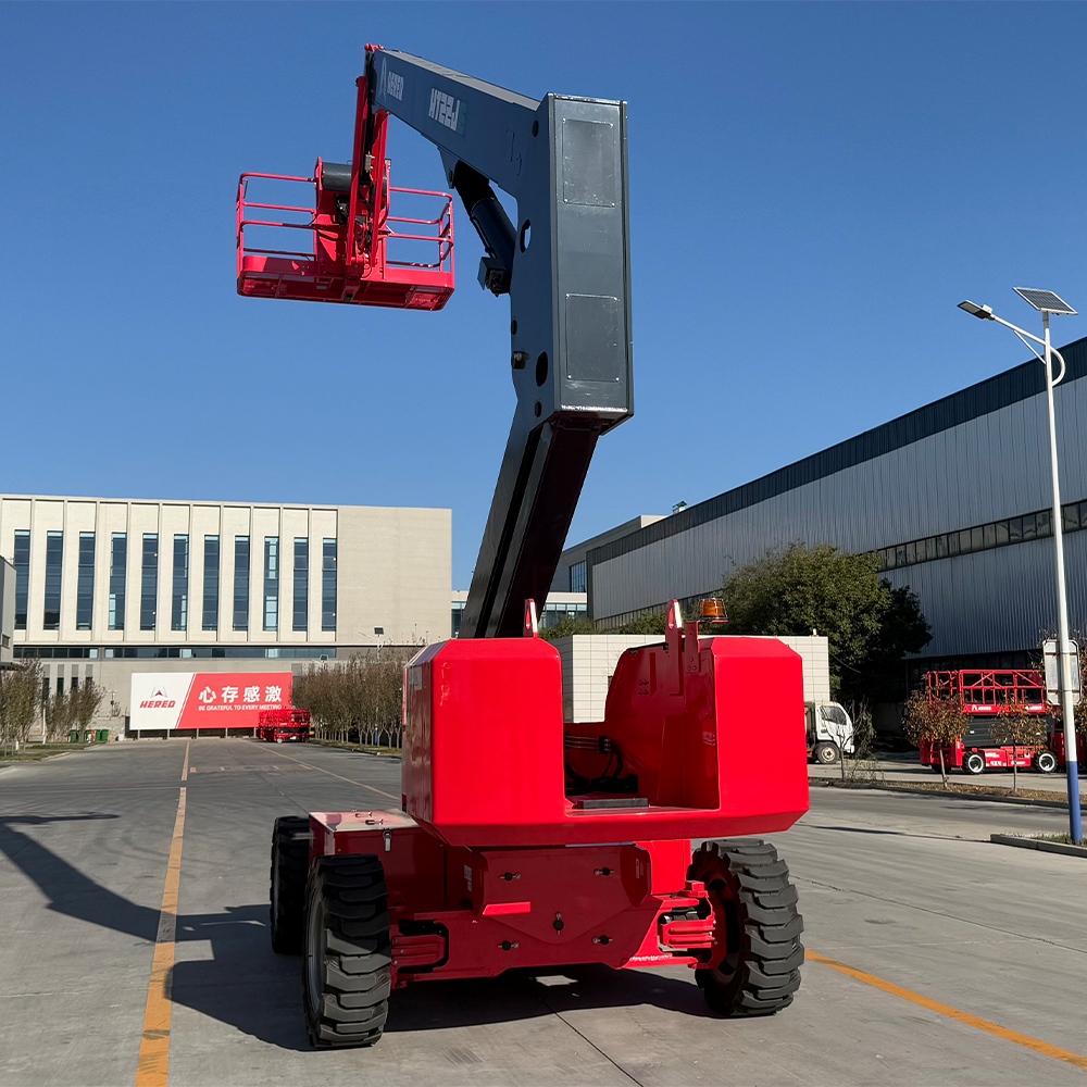 24.3 meters 300kg Electric Telescopic Boom Lift