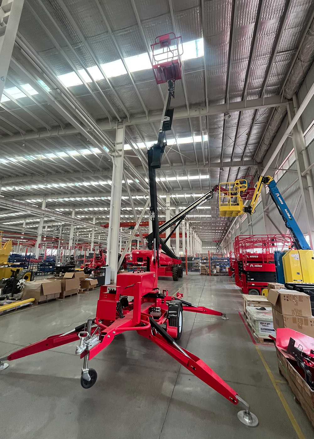 Trailer-mounted Boom Lift SPA11T