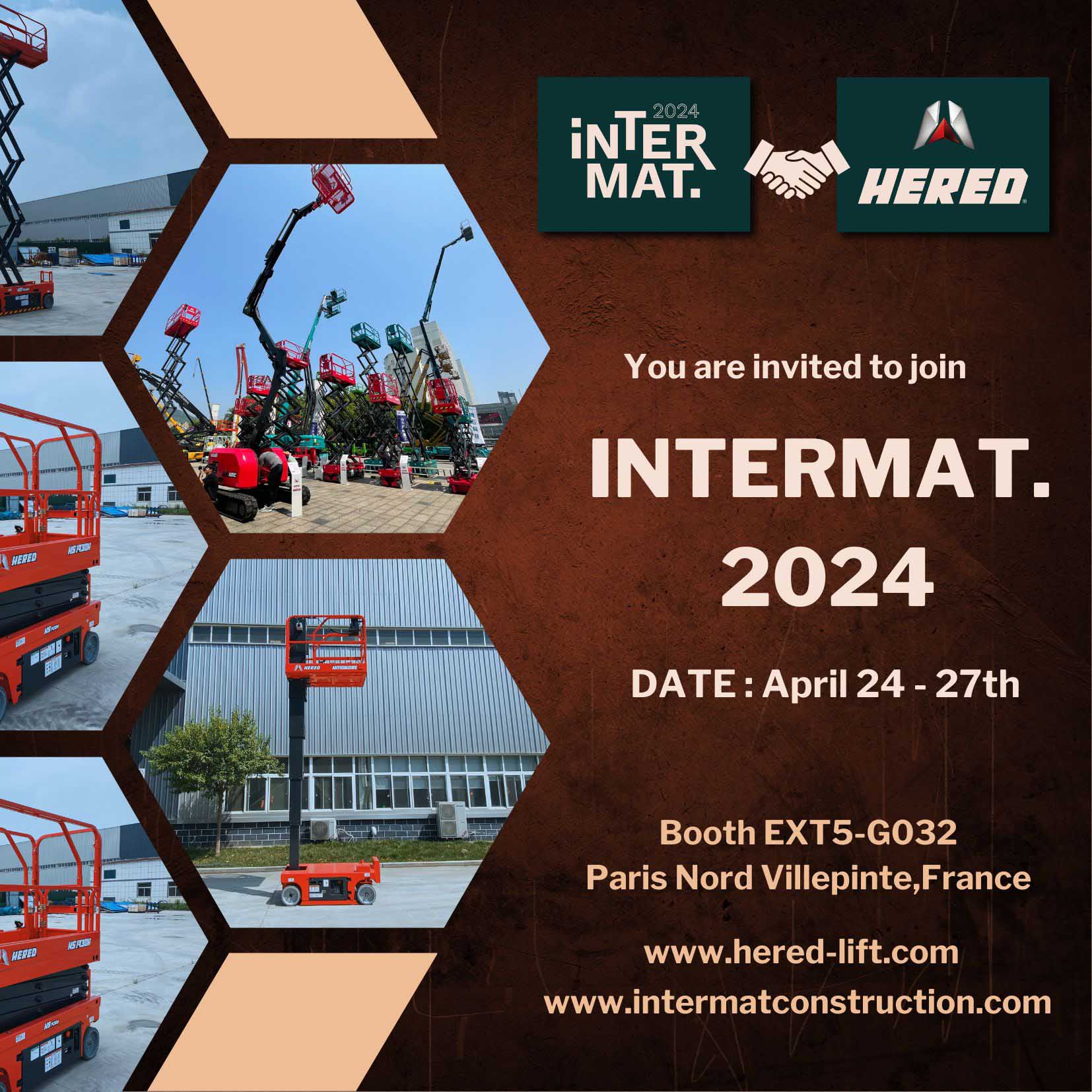 سيتم افتتاح InterMAT2024 في فرنسا في 24 إلى 27 أبريل 2024 سيتم افتتاح InterMAT2024 في فرنسا في 24 إلى 27 أبريل 2024