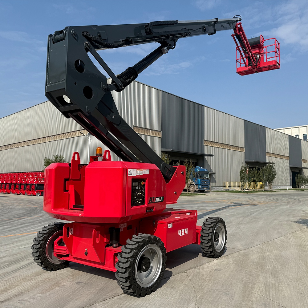 16.2 meters 300kg Electric Telescopic Boom Lift