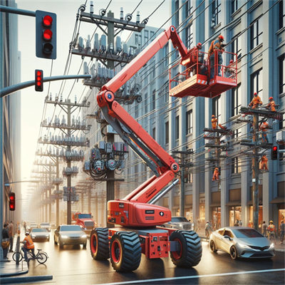 통신 및 유틸리티 필드에서 항공 작업 플랫폼의 적용 .png