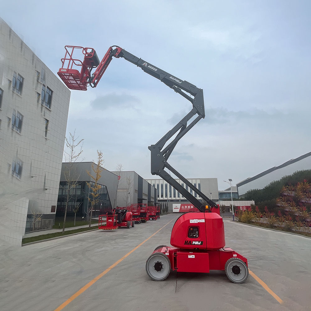 Elektrische Gelenkarmbühne HA12RJE mit 12,15 Metern und 230 KG