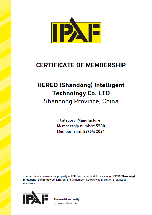 Hered, um membro da IPAF desde 2021 Hered, um membro da IPAF desde 2021