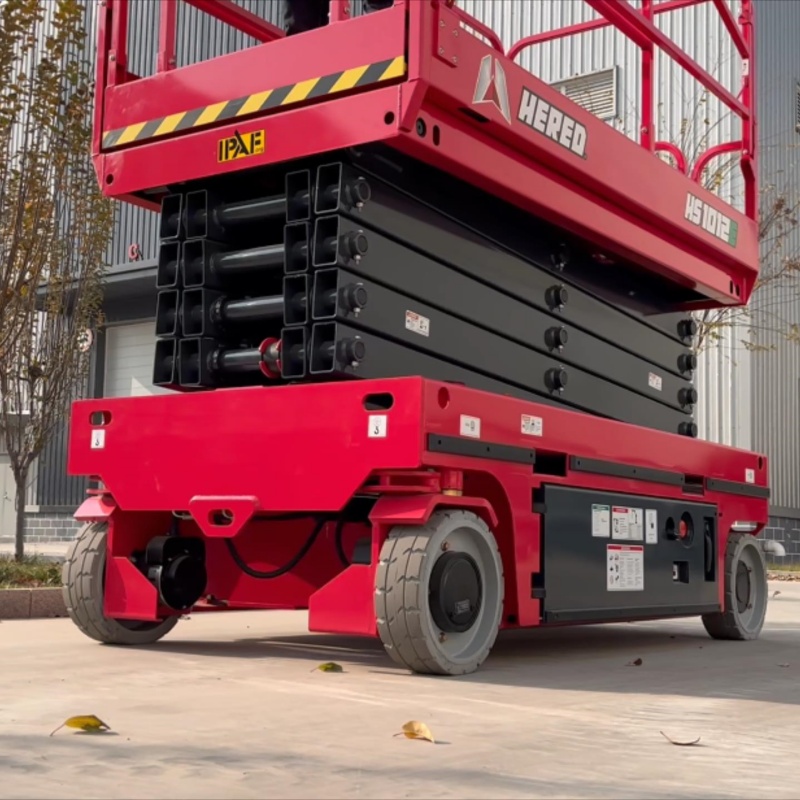 Plataforma Elevatória Elétrica Tipo Tesoura HS1012E