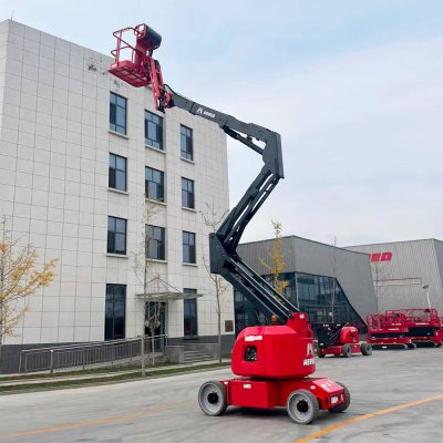 Elektrische Gelenkarmbühne HA12RJE mit 12,15 Metern und 230 KG
